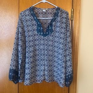 One world long sleeve top